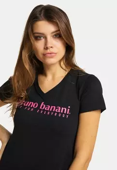 Футболка с принтом Bruno Banani, черный