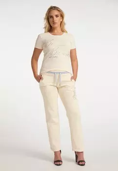 Футболка с принтом Bruno Banani, кремовый