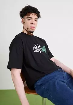 Футболка с принтом BRUSH WIP Carhartt WIP, черный