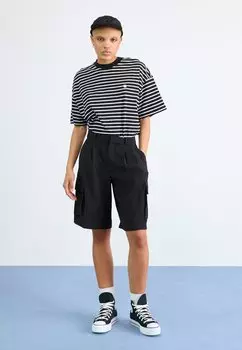 Футболка с принтом Bryna Carhartt WIP, чёрная/белая