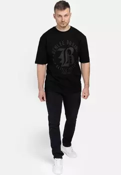 Футболка с принтом BUCKLEY BENLEE, черный