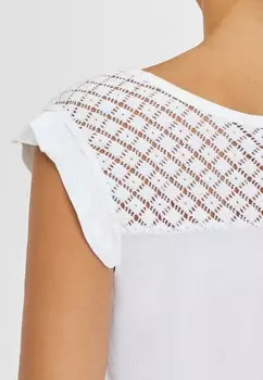 Футболка с принтом Buffalo, белый