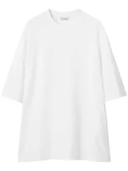 Футболка с принтом Burberry, белый