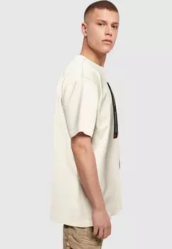 Футболка с принтом BUSH GAVIN HEADPHONES HEAVY TEE Merchcode, песочный