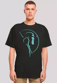 Футболка с принтом BUZZ LIGHTYEAR SPACE HELMET STARE F4NT4STIC, черный