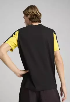 Футболка с принтом BVB Puma, черный