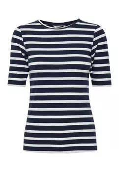 Футболка с принтом BYPAMILA STRIPE b.young, синий