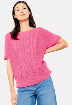 Футболка с принтом CABLE LolaLiza, розовый