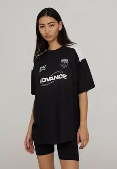 Футболка с принтом CALCIO Terranova, черный