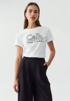 Футболка с принтом CALLI