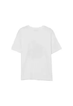 Футболка с принтом Calliope, белая