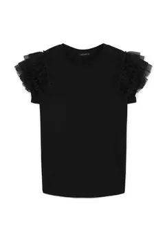 Футболка с принтом CALLIOPE, черный