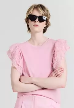 Футболка с принтом Calliope, фуксия