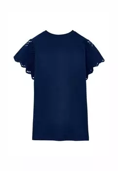 Футболка с принтом Calliope, синяя