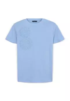 Футболка с принтом Calliope, светло-голубой