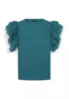 Футболка с принтом Calliope, зеленый