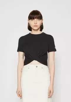 Футболка с принтом Calvin Klein Jeans, черный