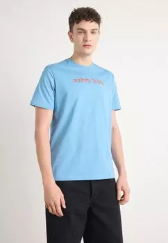 Футболка с принтом Calvin Klein Jeans, синий