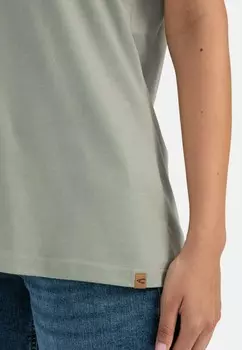 Футболка с принтом camel active, серый