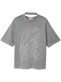 Футболка с принтом CamperLab, серый