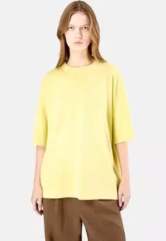 Футболка с принтом CAMPERLAB, желтый