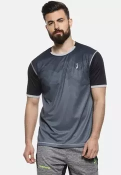 Футболка с принтом Campus Sutra, серый