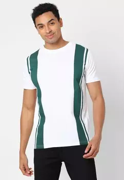 Футболка с принтом Campus Sutra, зеленый