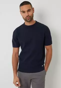 Футболка с принтом CANTON Threadbare, синий