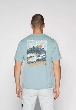 Футболка с принтом CAP COOL DAILY GRAPHIC SHIRT WATERS Patagonia, светло-зеленый