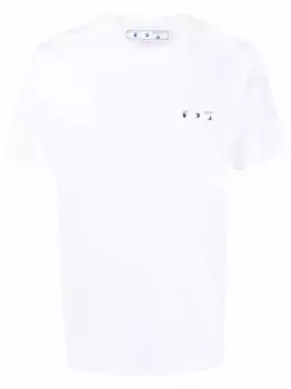 Футболка с принтом Caravaggio OFF-WHITE, белый
