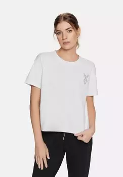 Футболка с принтом Cardio Bunny, белый