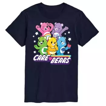 Футболка с принтом "Care Bears" для мужчин "Раскрой магию" Licensed Character, синий