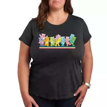 Футболка с принтом Care Bears Plus Licensed Character, серый