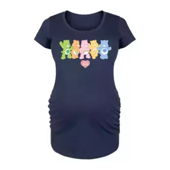 Футболка с принтом Care Bears в пастельных тонах для будущих мам Licensed Character, синий