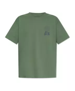 Футболка с принтом Carhartt Wip, зеленый