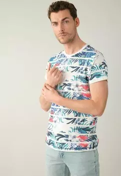 Футболка с принтом CARIBBEAN Deeluxe Original, цвет natural