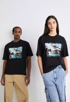 Футболка с принтом Carlo Colucci