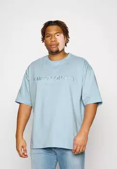 Футболка с принтом Carlo Colucci, синий