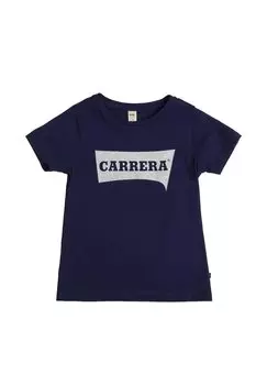 Футболка с принтом Carrera Jeans, темно-синяя