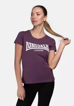 Футболка с принтом CARTMEL Lonsdale, белый