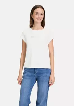 Футболка с принтом Cartoon, белый