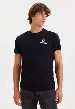 Футболка с принтом Cartoon Board WESTMARK LONDON, черный