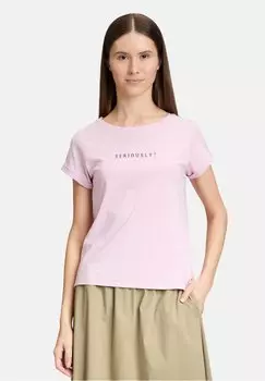 Футболка с принтом Cartoon, розовый