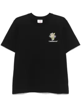 Футболка с принтом CASABLANCA, черный