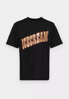 Футболка с принтом CASINO Icecream, черный