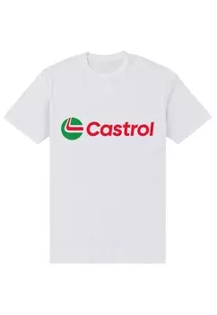 Футболка с принтом CASTROL LOCK UP Henry Tiger, белый