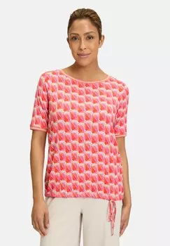 Футболка с принтом CASUAL- MIT TUNNELZUG Betty Barclay, красный