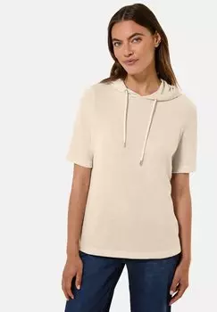 Футболка с принтом Cecil, бежевый