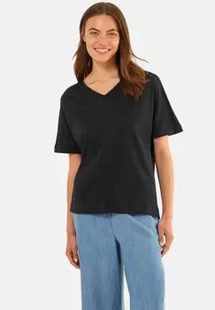 Футболка с принтом Cecil, черный