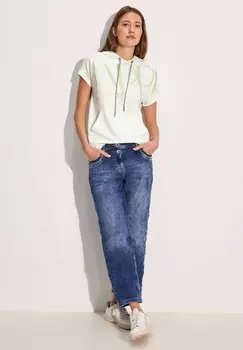 Футболка с принтом Cecil, кремовый